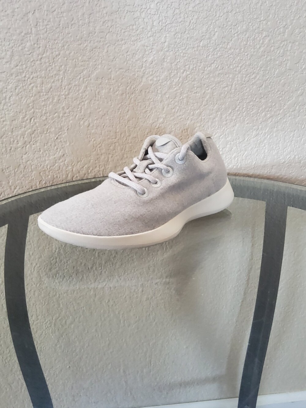 Allbirds Women's Wool Runners Grey Sneakers - 9 - Picture 12 of 12